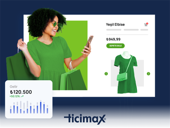 Ticimax ile e-ticaret siteni şimdi kur, 90 gün sonra 9 taksitte ödemeye başla!