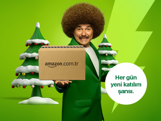 10 kişiye Amazon.com.tr’den 30.000 TL’lik hediye çeki!