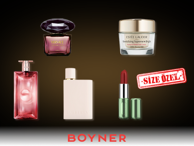 Boyner’de tüm Kozmetik ürünlerinde 3.500 TL ve üzeri alışverişlerde 750 TL indirim!